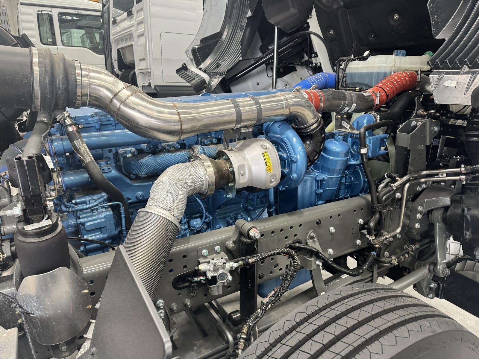 Engine close up